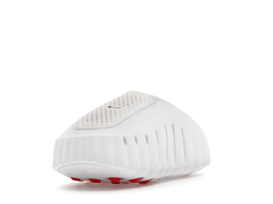 Nike Mind 001 Badeschlappen Weiß Speed Red