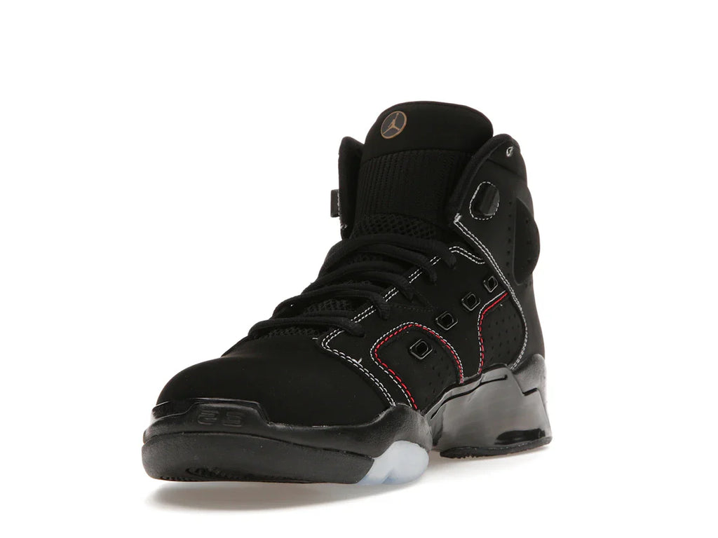 Jordan 6-17-23 Schwarz Weiß Rot Kontrastnähte