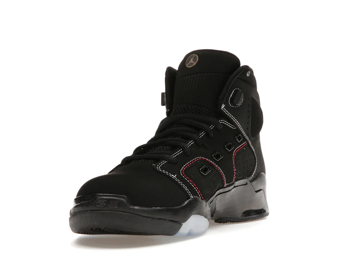 Jordan 6-17-23 Schwarz Weiß Rot Kontrastnähte