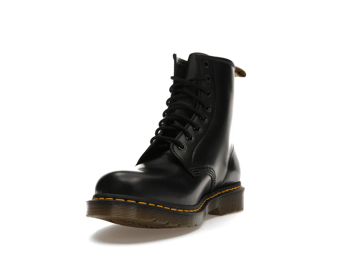Dr. Martens 1460 Schnürstiefel aus Glattleder, Schwarz