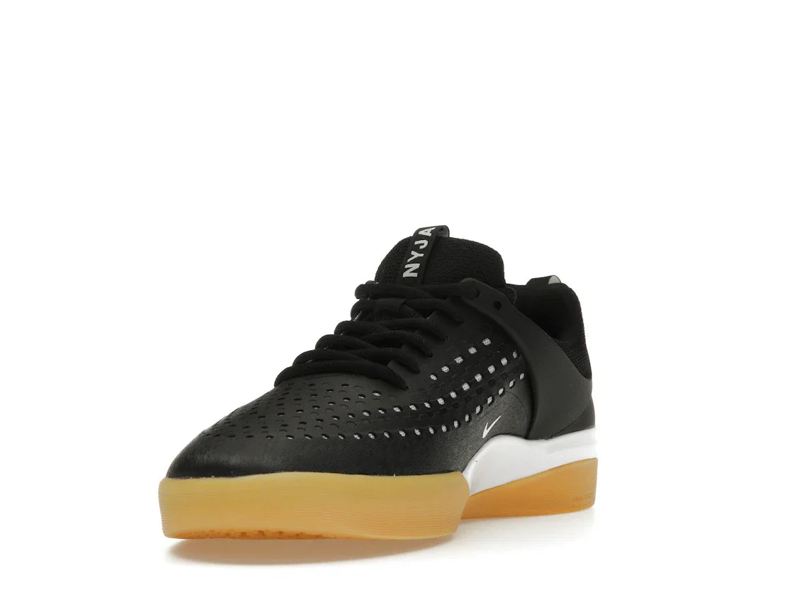 Nike SB Zoom Nyjah 3 Schwarz Weiß Gummi