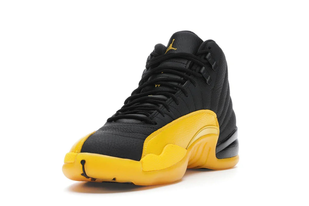 Jordan 12 Retro Schwarz Universitätsgold