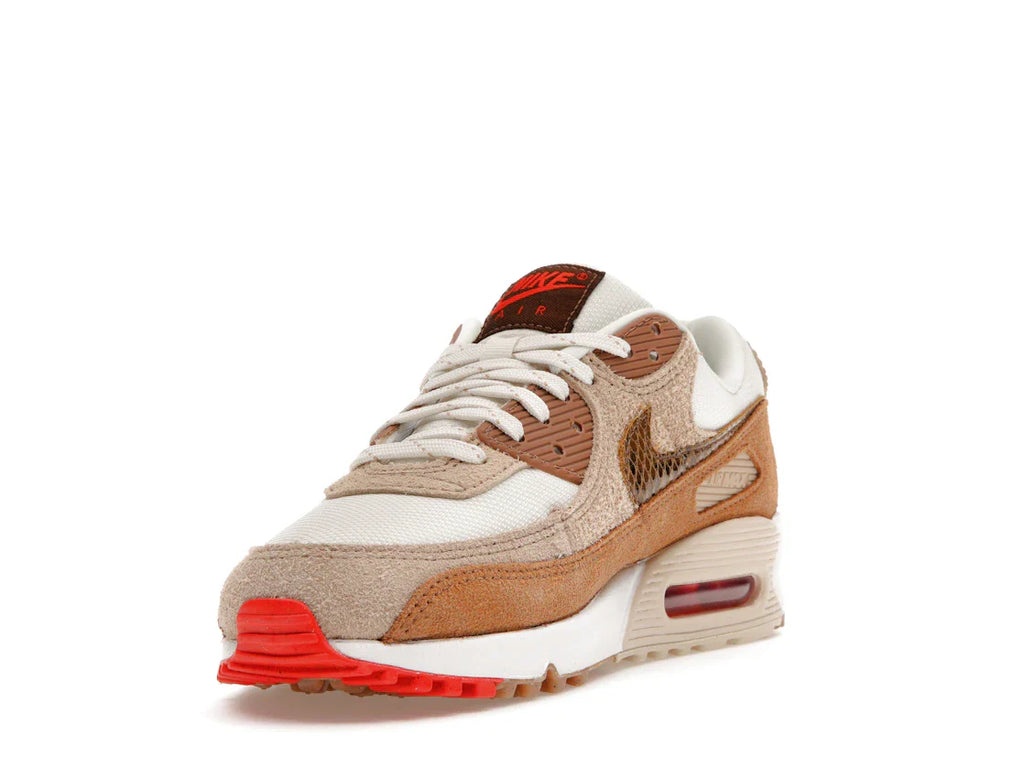 Nike Air Max 90 SE Pale Ivory Snakeskin Swoosh (Damen)