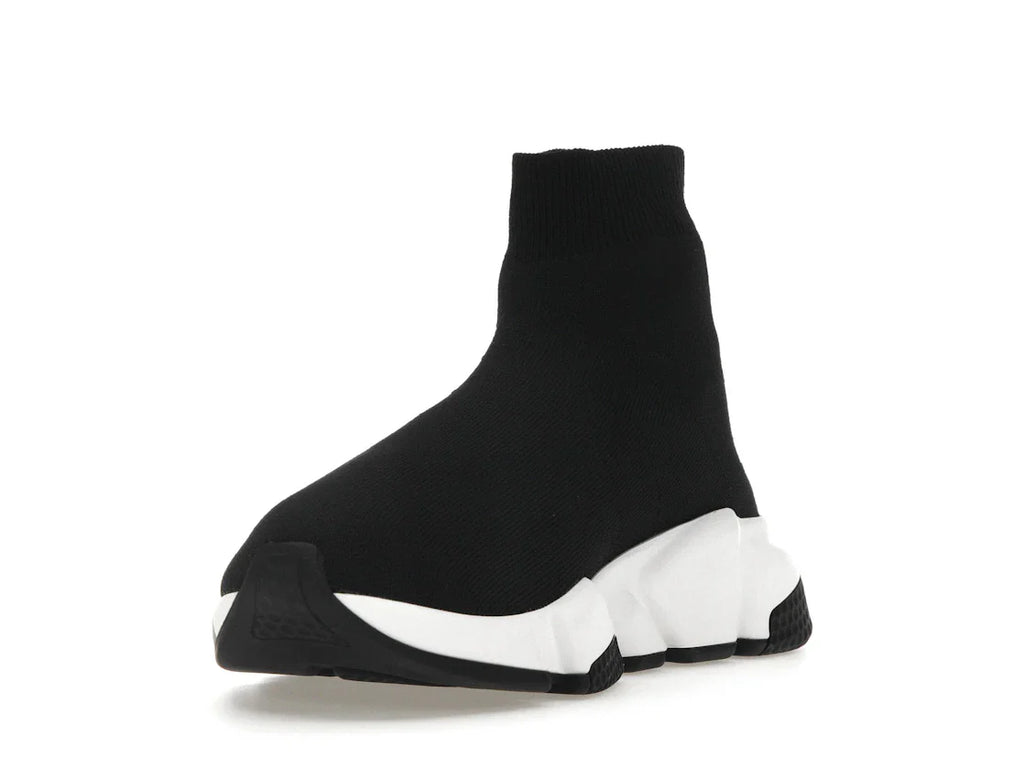Balenciaga Speed Graffiti Sneaker Weiß Schwarzes Logo (Damen)
