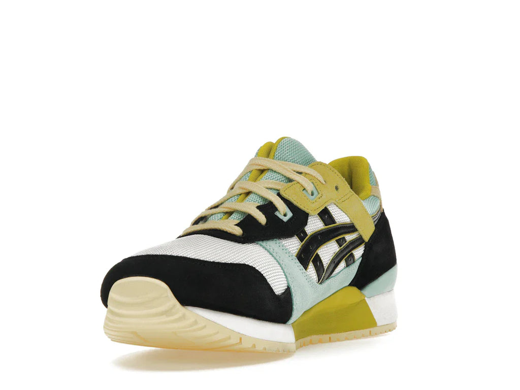 ASICS Gel-Lyte III OG Weiß Schwarz Moosgrün Blau