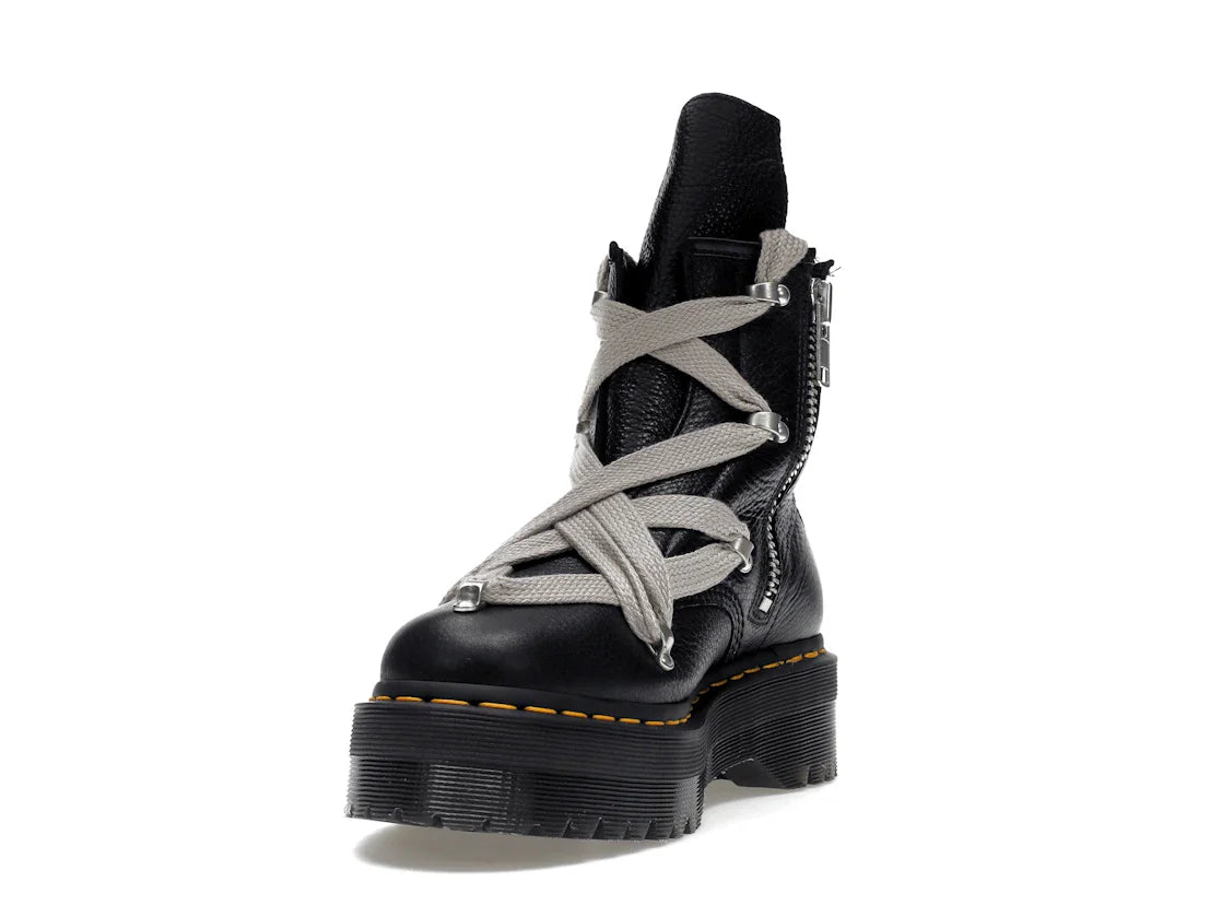 Dr. Martens 1460 Quad Ledersohle Pentagramm Jumbo Schnürstiefel Rick Owens Schwarz