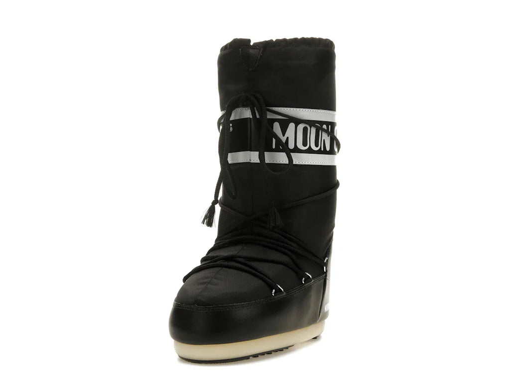 Moon Boot Icon Nylonstiefel Schwarz