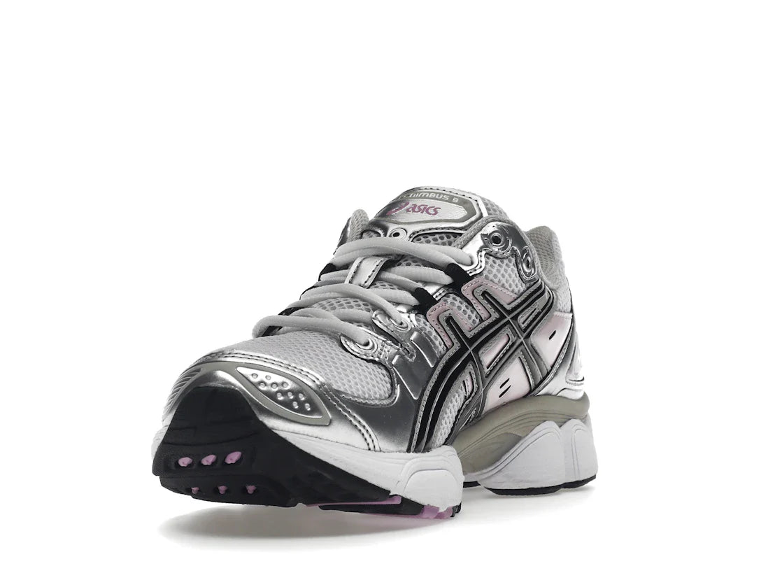 ASICS Gel-Nimbus 9 Weiß Schwarz Hellrosa (Damen)