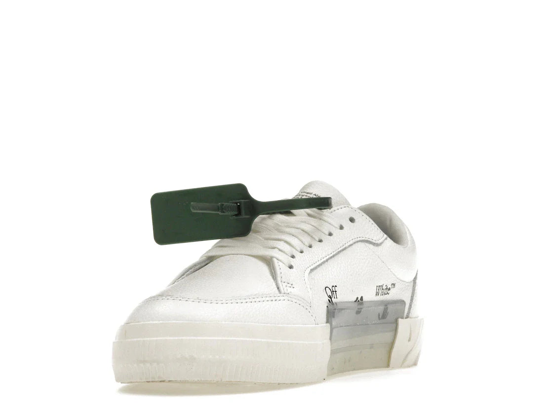 OFF-WHITE Vulc Low Leder Weiß SS22