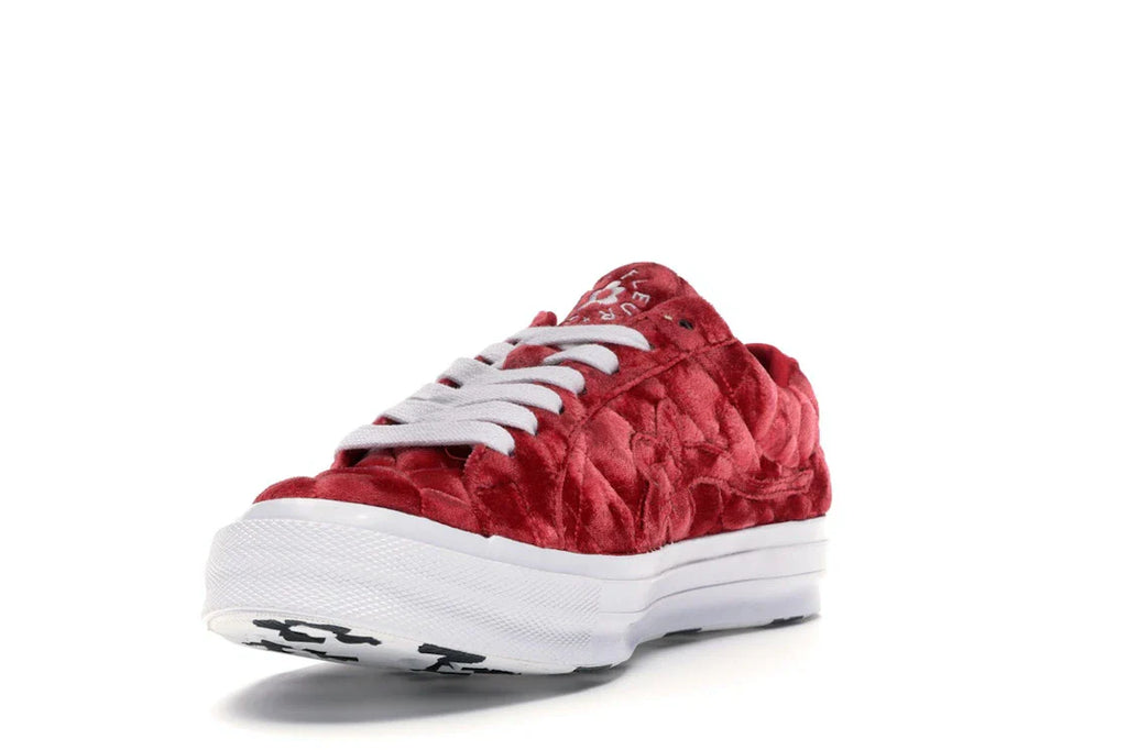 Converse One Star Ox Golf le Fleur TTC Gesteppter Samt Barbados Cherry