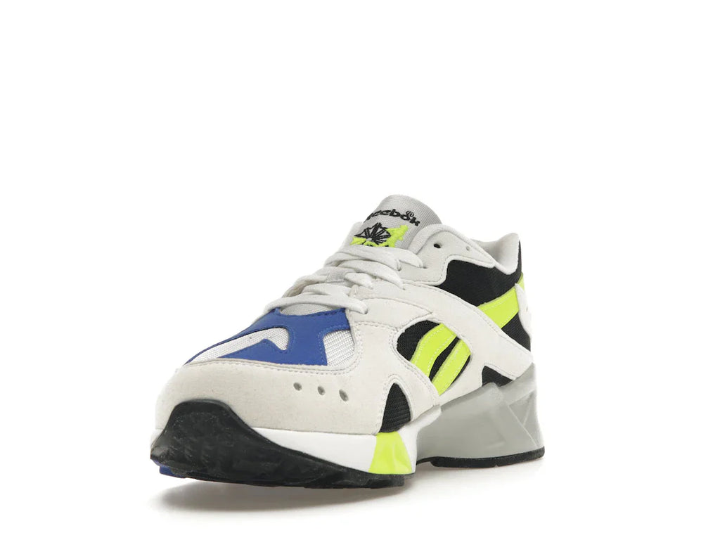 Reebok Aztrek Weiß Schwarz Kobaltgelb