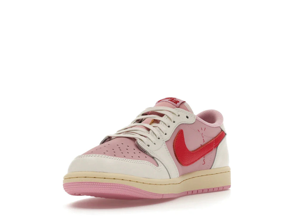 Jordan 1 Retro Low OG SP Travis Scott Sail Tropical Pink