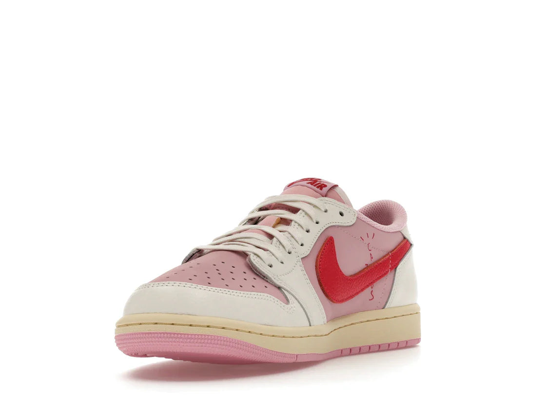 Jordan 1 Retro Low OG SP Travis Scott Sail Tropical Pink