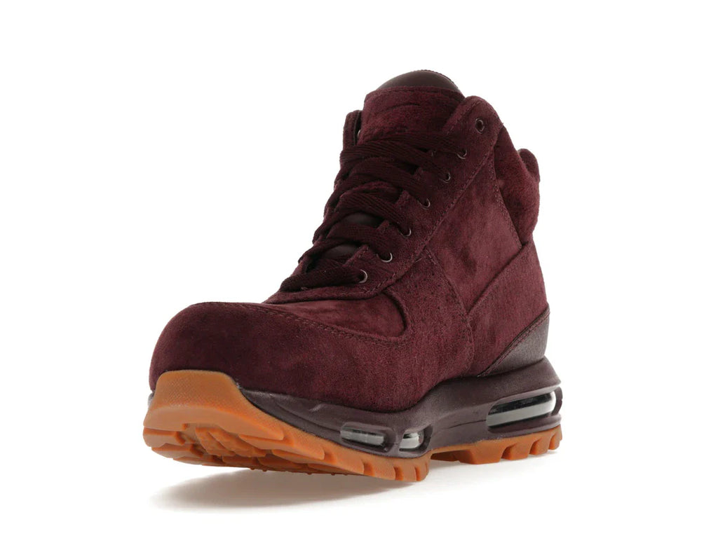 Nike Air Max Goadome Tiefburgunderfarbenes Wildleder