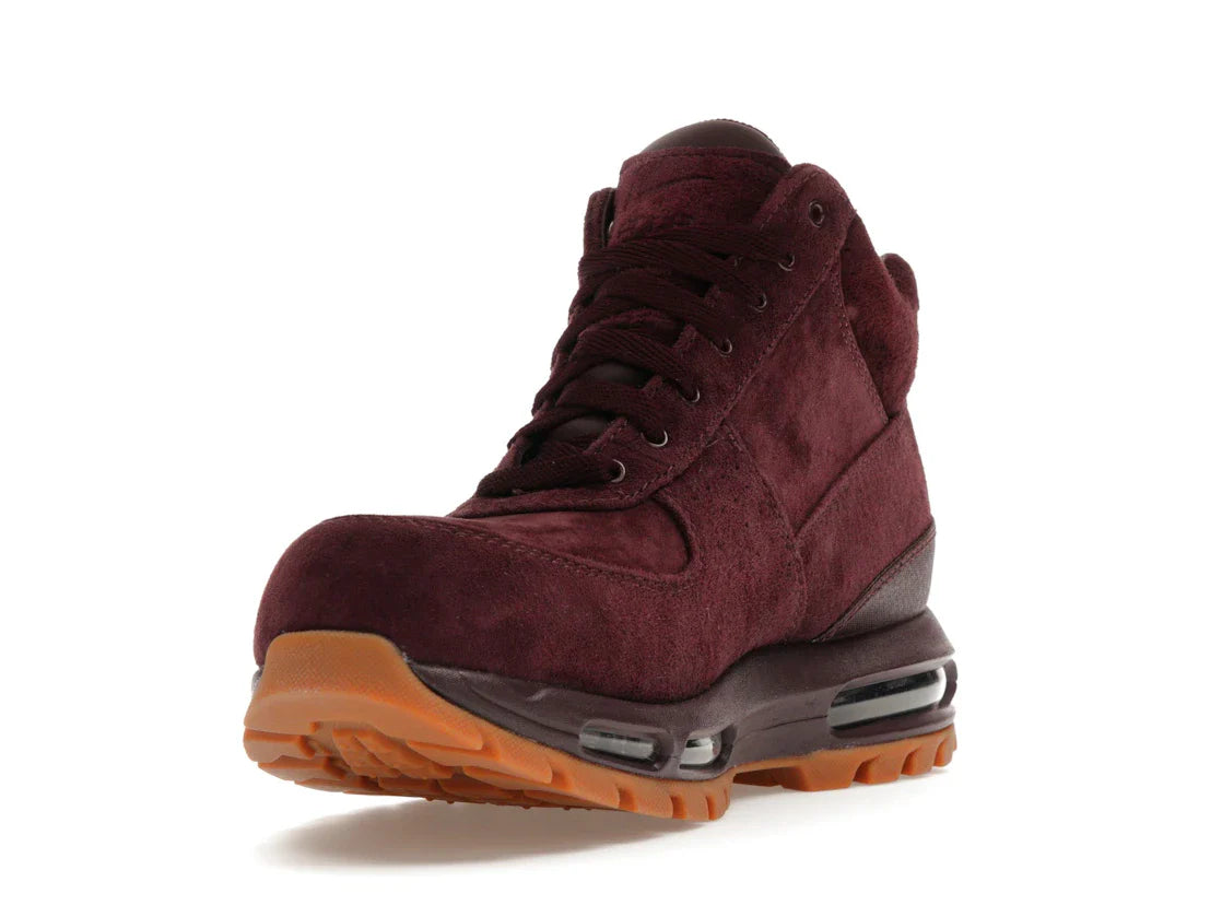 Nike Air Max Goadome Tiefburgunderfarbenes Wildleder