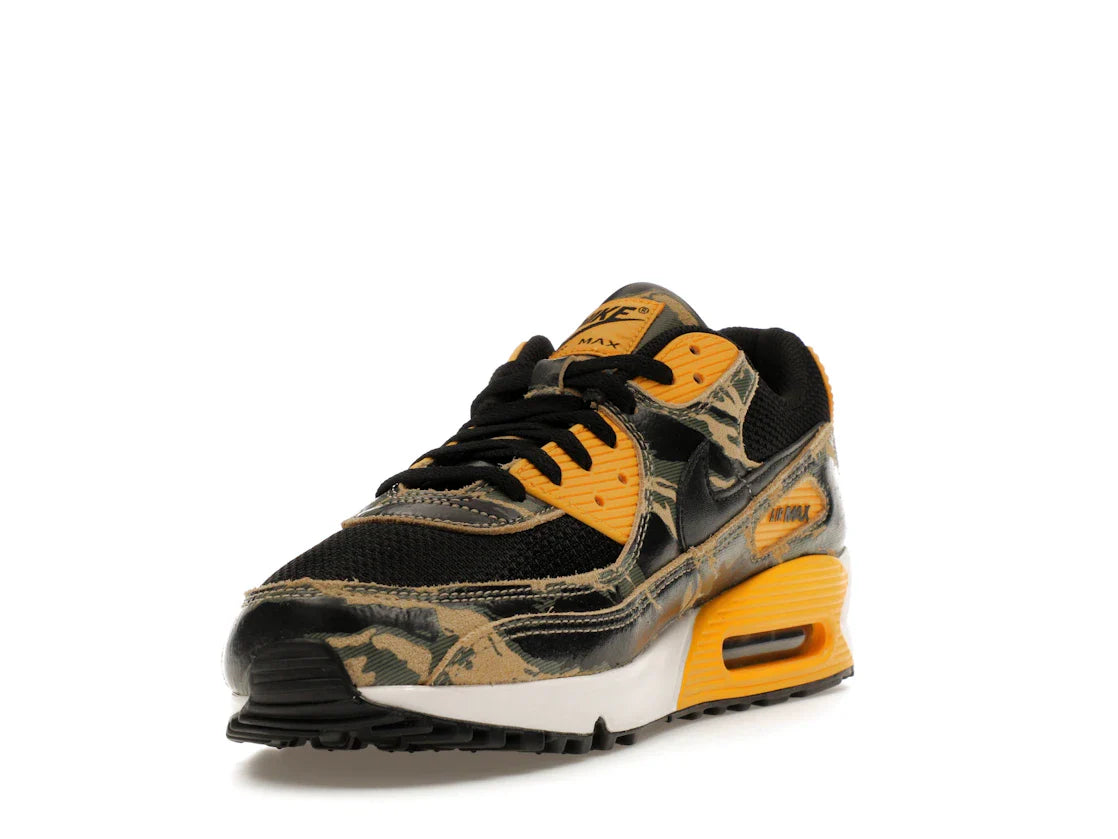 Nike Air Max 90 Premium Schwarz University Gold Camo