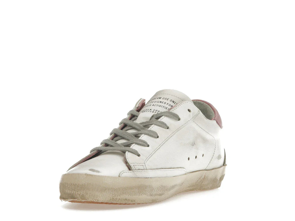 Golden Goose Super-Star Weiß Hellrosa (Damen)