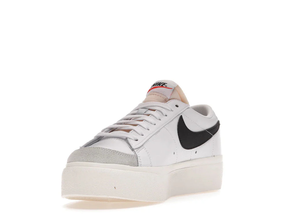 Nike Blazer Low Platform Weiß Schwarz (Damen)