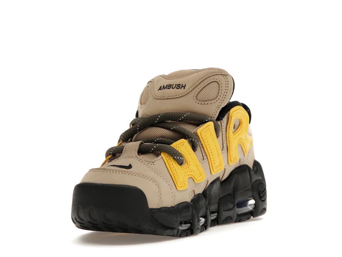 Nike Air More Uptempo Low AMBUSH Vivid Sulfur Limestone