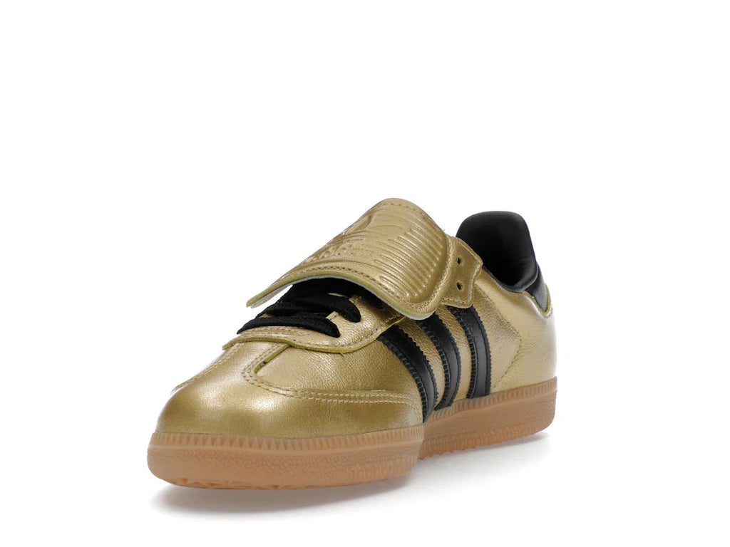 adidas Samba LT Gold Metallic Black Gum (Damen)