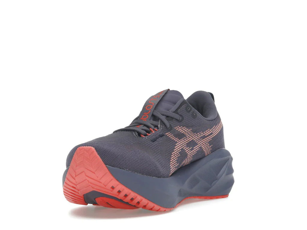 ASICS Novablast 5 Grauviolett Korallenriff