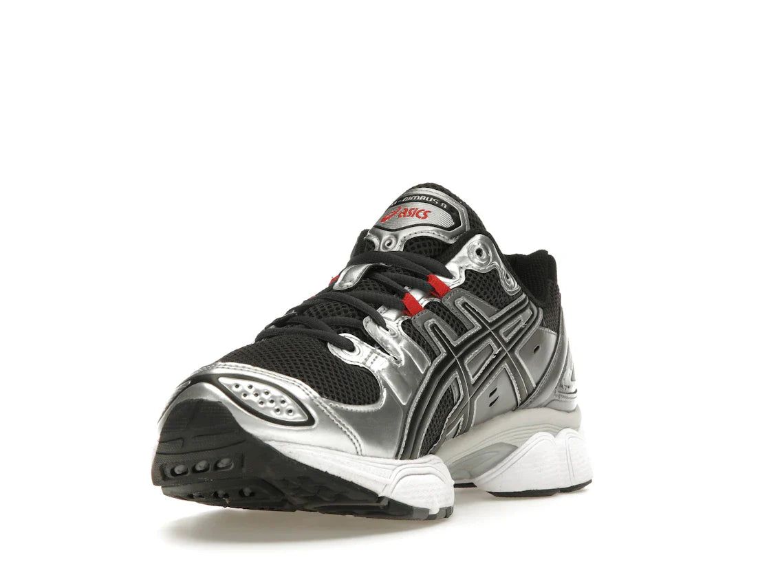 ASICS Gel-Nimbus 9 Graphitgrau Rot