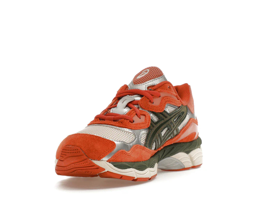 ASICS Gel-NYC Haferflockenwaldgrün Orange