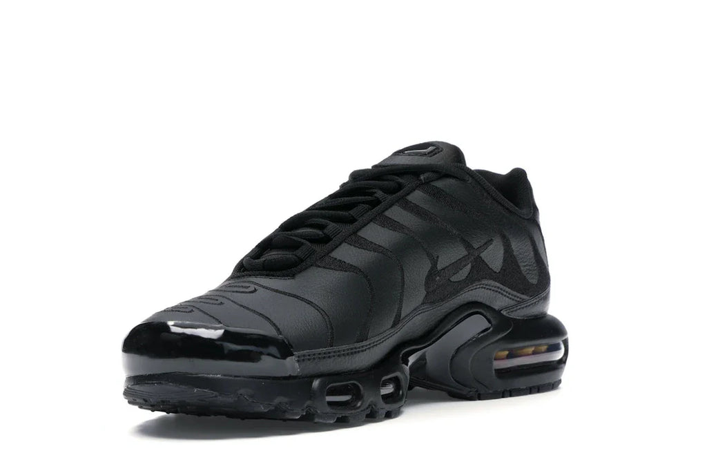 Nike Air Max Plus Triple Black Leather