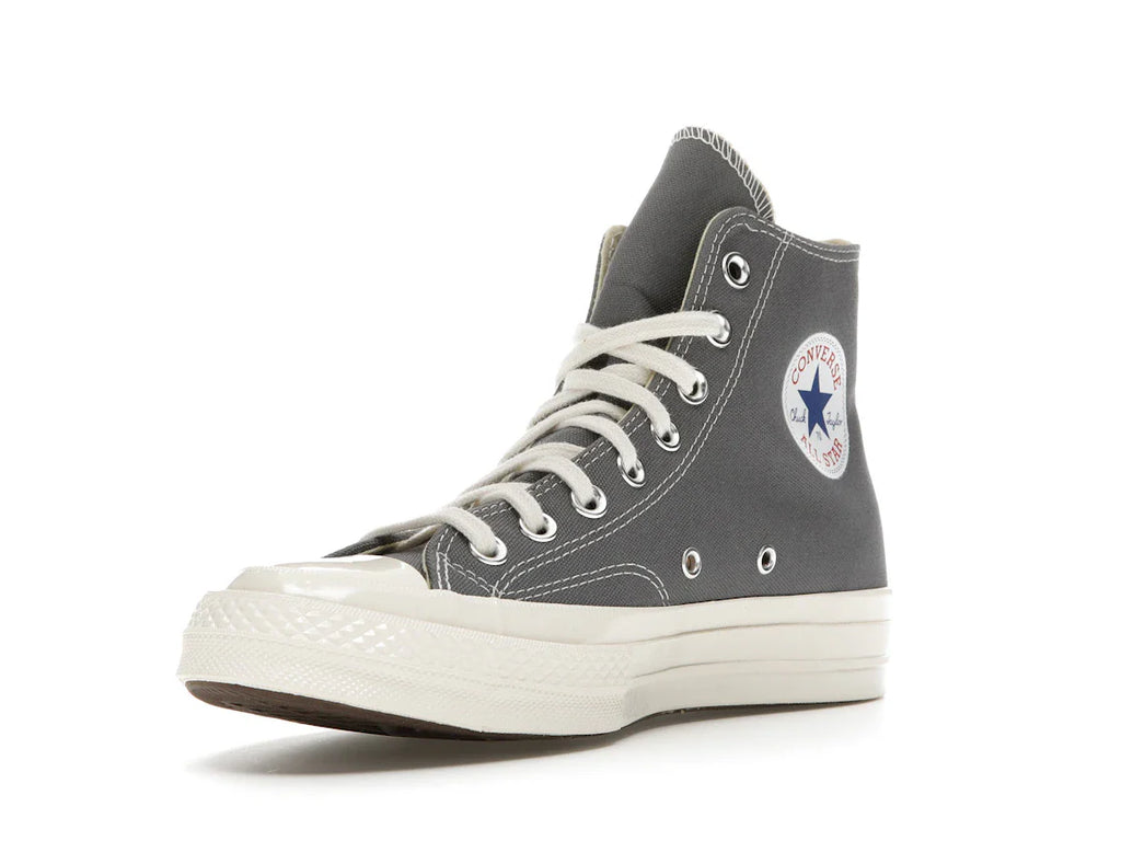 Converse Chuck Taylor All Star 70 Hi Comme des Garcons PLAY Grau