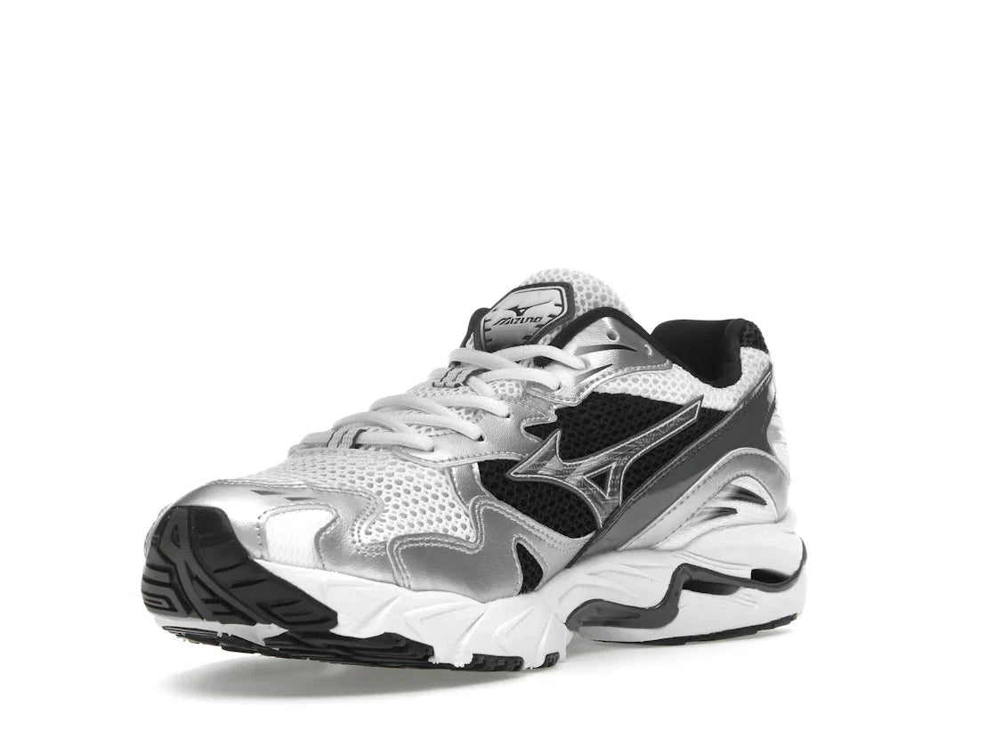 Mizuno Wave Rider 10 Weiß Silber Schwarz