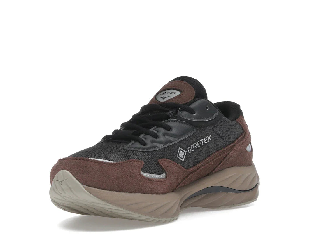 Mizuno Wave Rider Beta Gore-Tex Black Sand Chicory Coffee