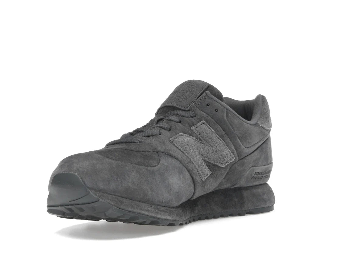 New Balance 574 Legacy Stone Island Ghost Dunkelgrau