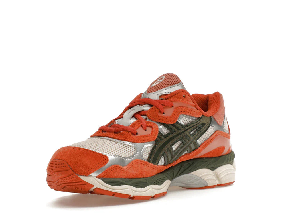 ASICS Gel-NYC Haferflockenwaldgrün Orange