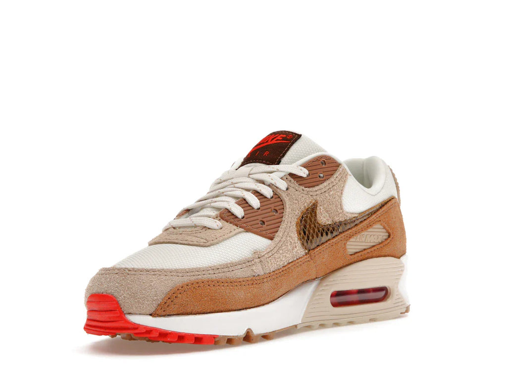 Nike Air Max 90 SE Pale Ivory Snakeskin Swoosh (Damen)