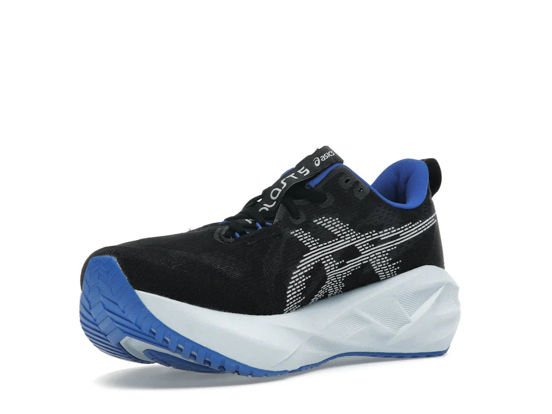 ASICS Novablast 5 Schwarz Weiß Blau