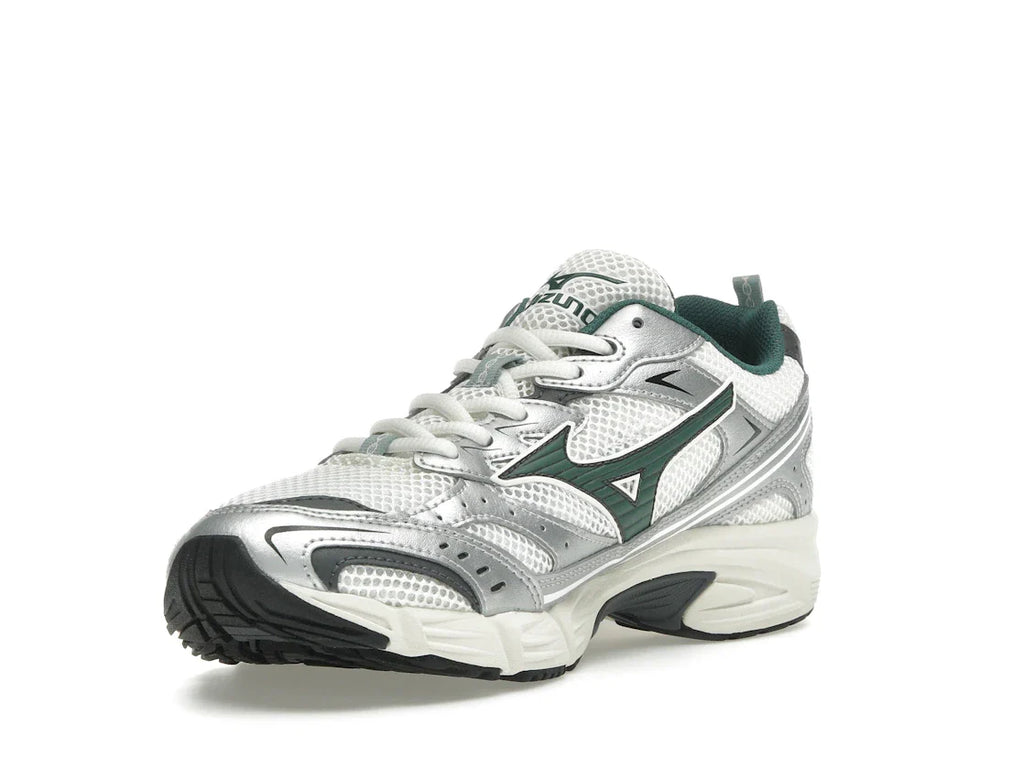 Mizuno MXR Schneeweiß Bistrogrün Silber
