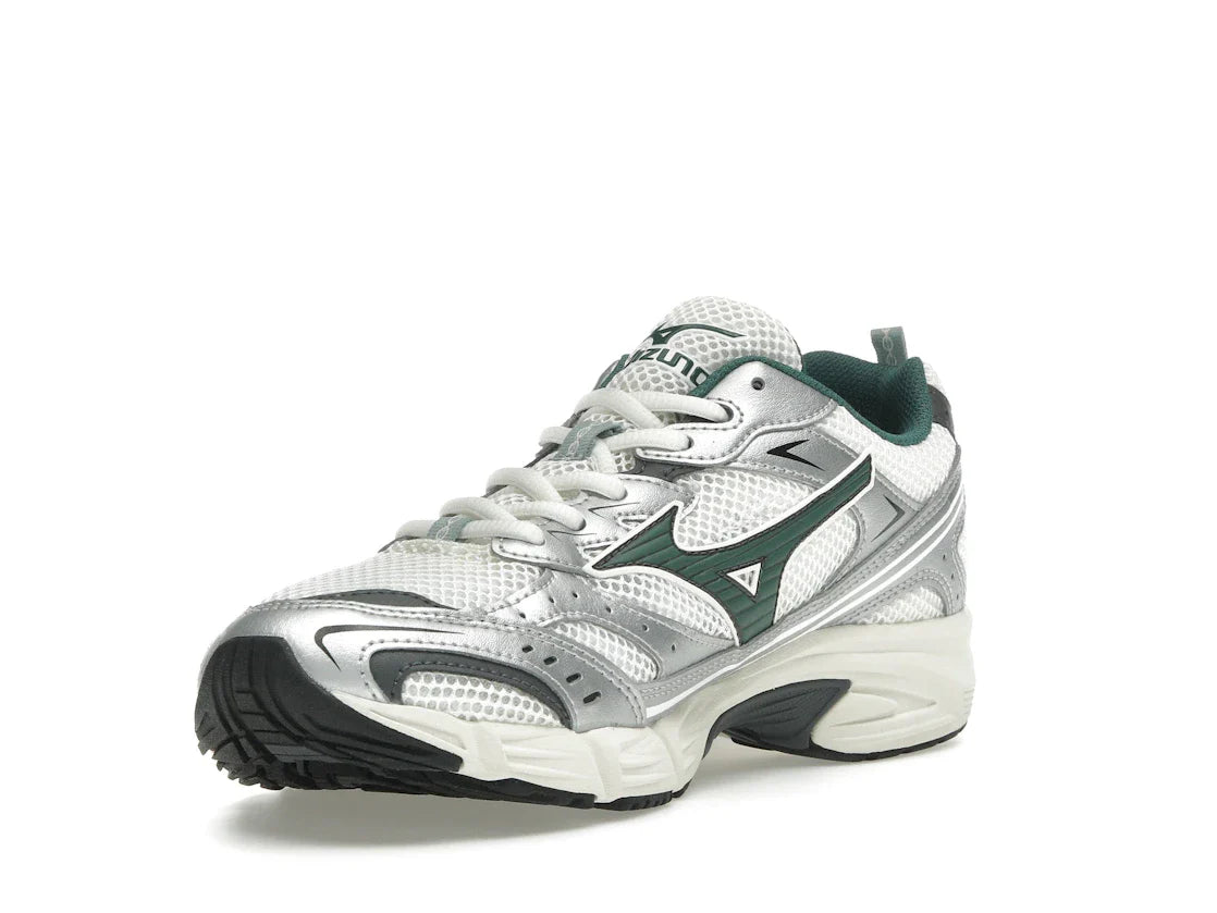 Mizuno MXR Schneeweiß Bistrogrün Silber
