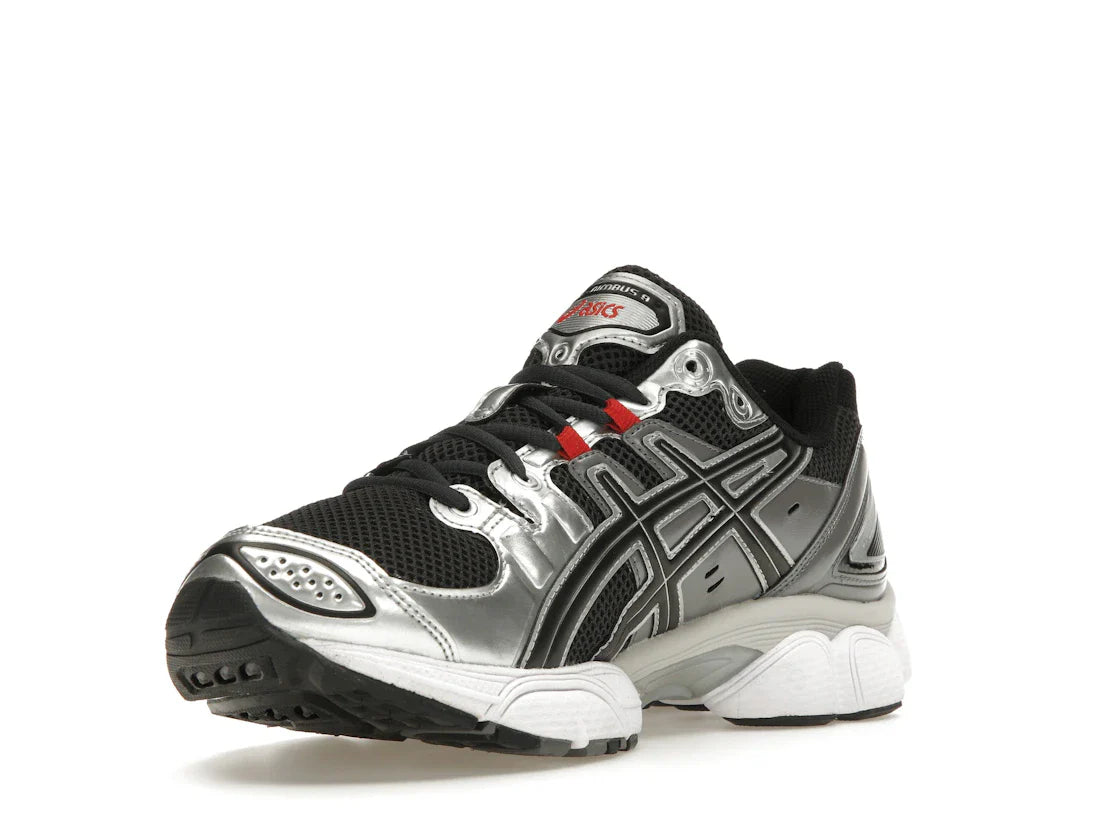 ASICS Gel-Nimbus 9 Graphitgrau Rot