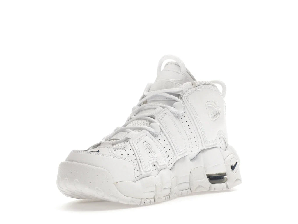 Nike Air More Uptempo Weiß Mitternachtsblau (GS)