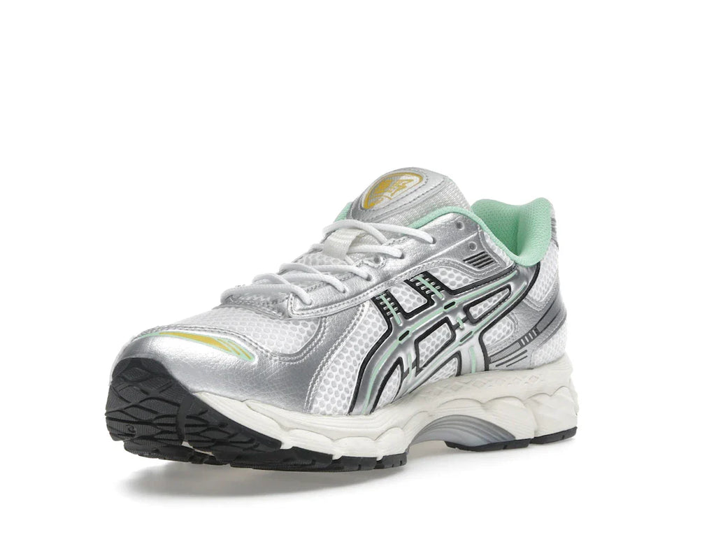 ASICS Gel-Kayano 12.1 Silber Grün Orange
