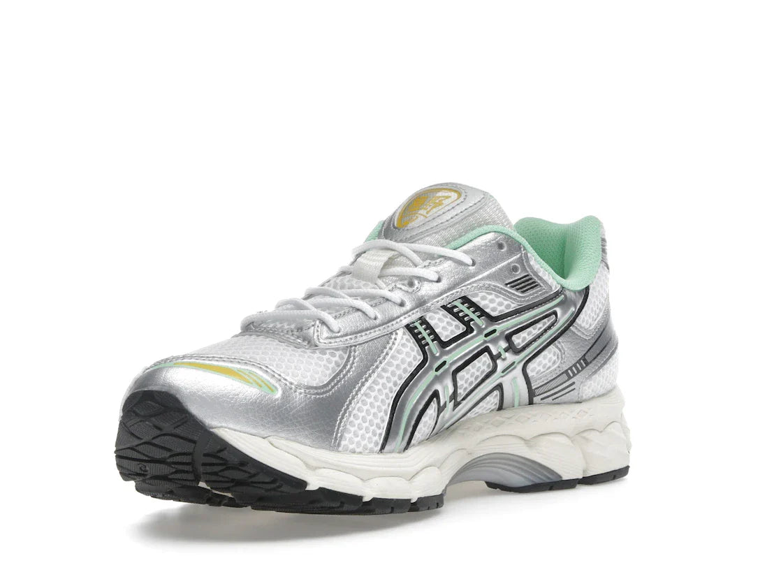 ASICS Gel-Kayano 12.1 Silber Grün Orange