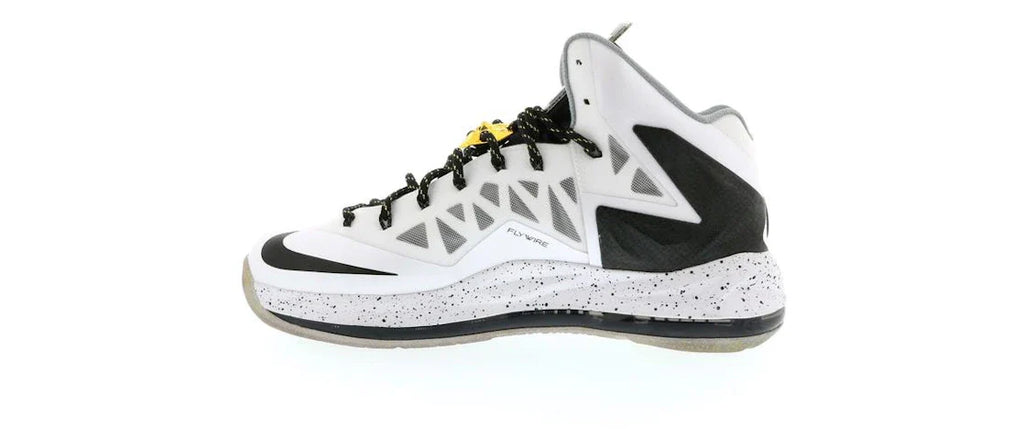 Nike LeBron X Elite+ Weiß Gold