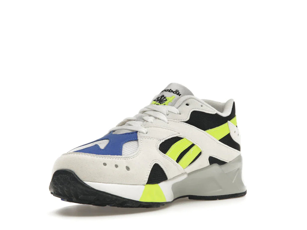 Reebok Aztrek Weiß Schwarz Kobaltgelb