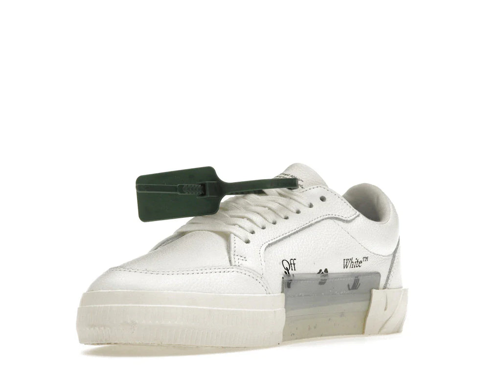 OFF-WHITE Vulc Low Leder Weiß SS22