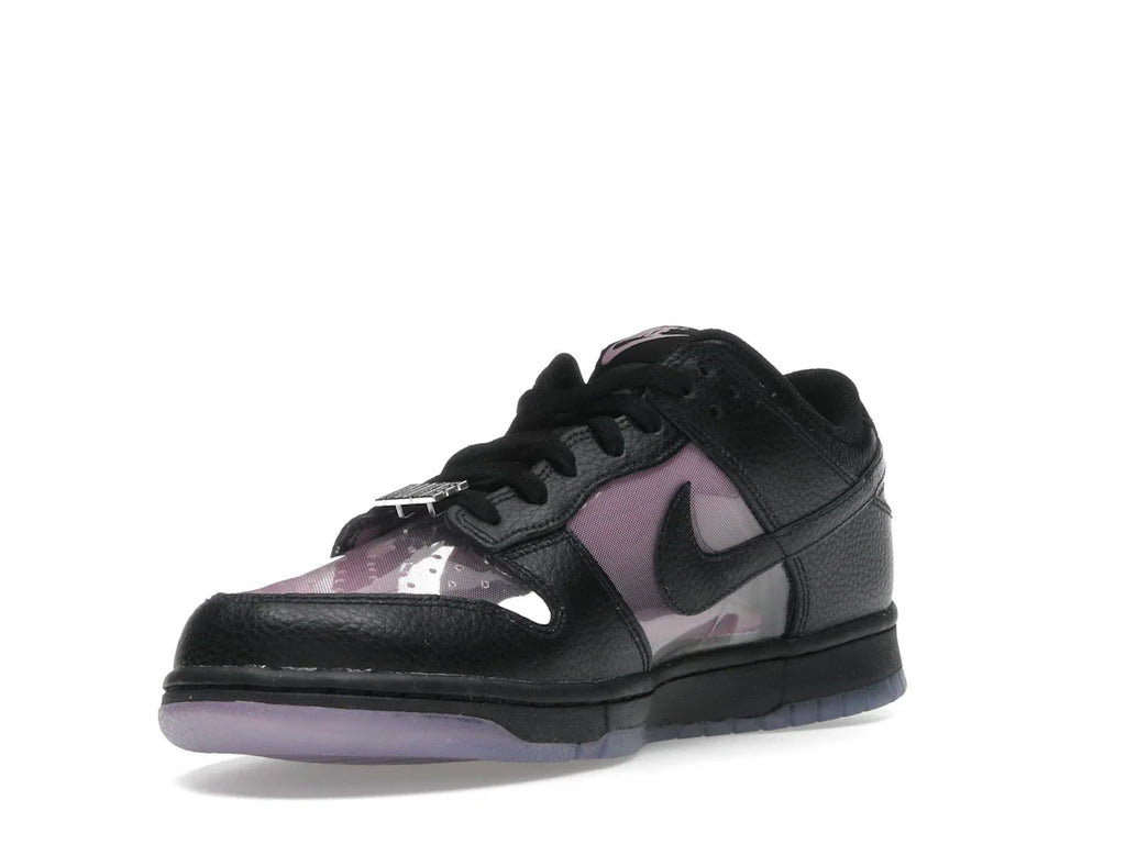 Nike Dunk Low Retro Transparent Schwarz Pink Rise