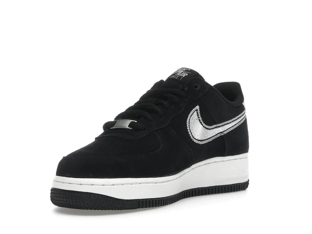 Nike Air Force 1 Low '07 LV8 Black Sail mit gesticktem Swoosh