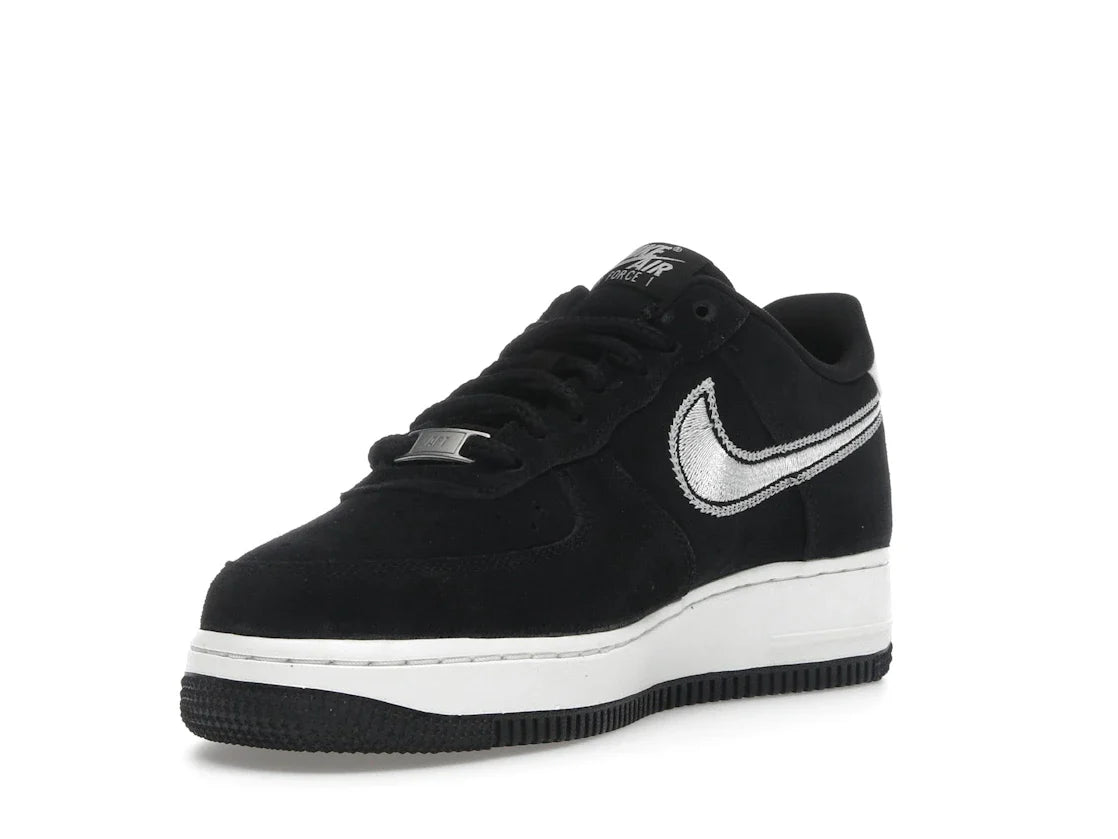 Nike Air Force 1 Low '07 LV8 Black Sail mit gesticktem Swoosh