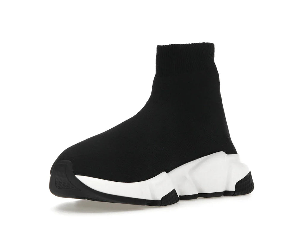 Balenciaga Speed Graffiti Sneaker Weiß Schwarzes Logo (Damen)