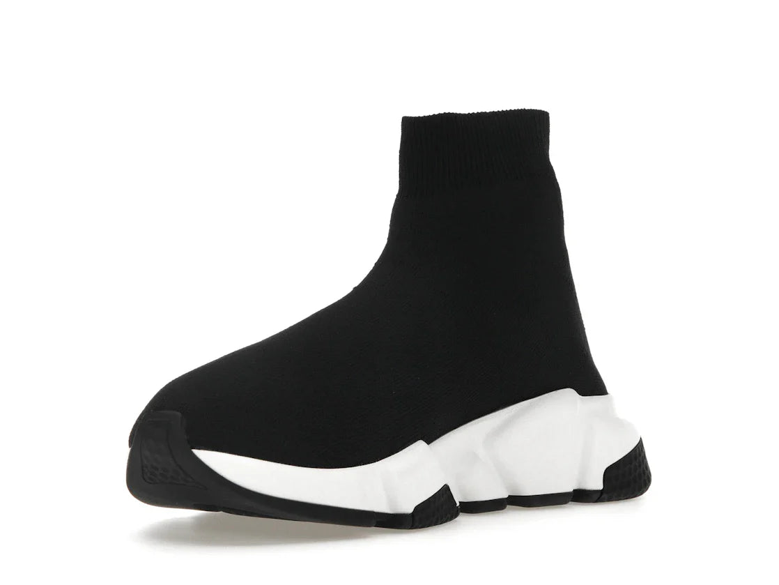 Balenciaga Speed Graffiti Sneaker Weiß Schwarzes Logo (Damen)