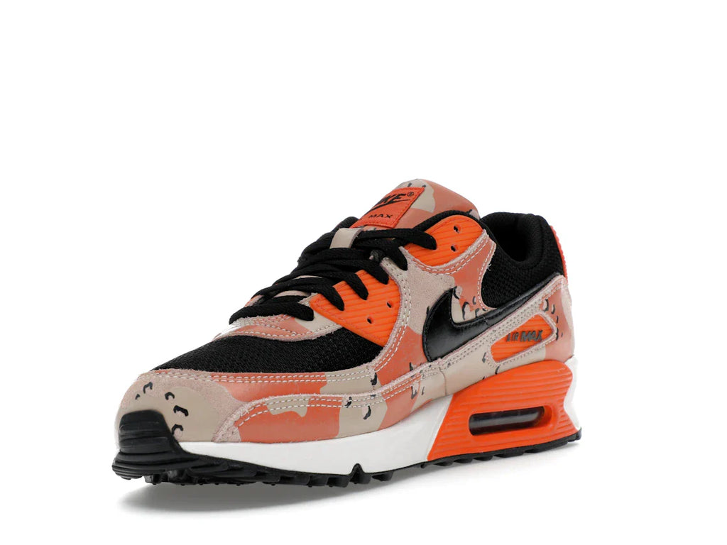 Nike Air Max 90 Premium Bio Beige Safety Orange Camo